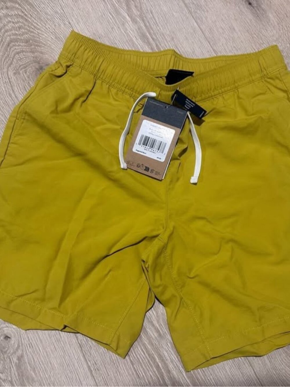 The North Face Shorts Mustard Yellow Men's S